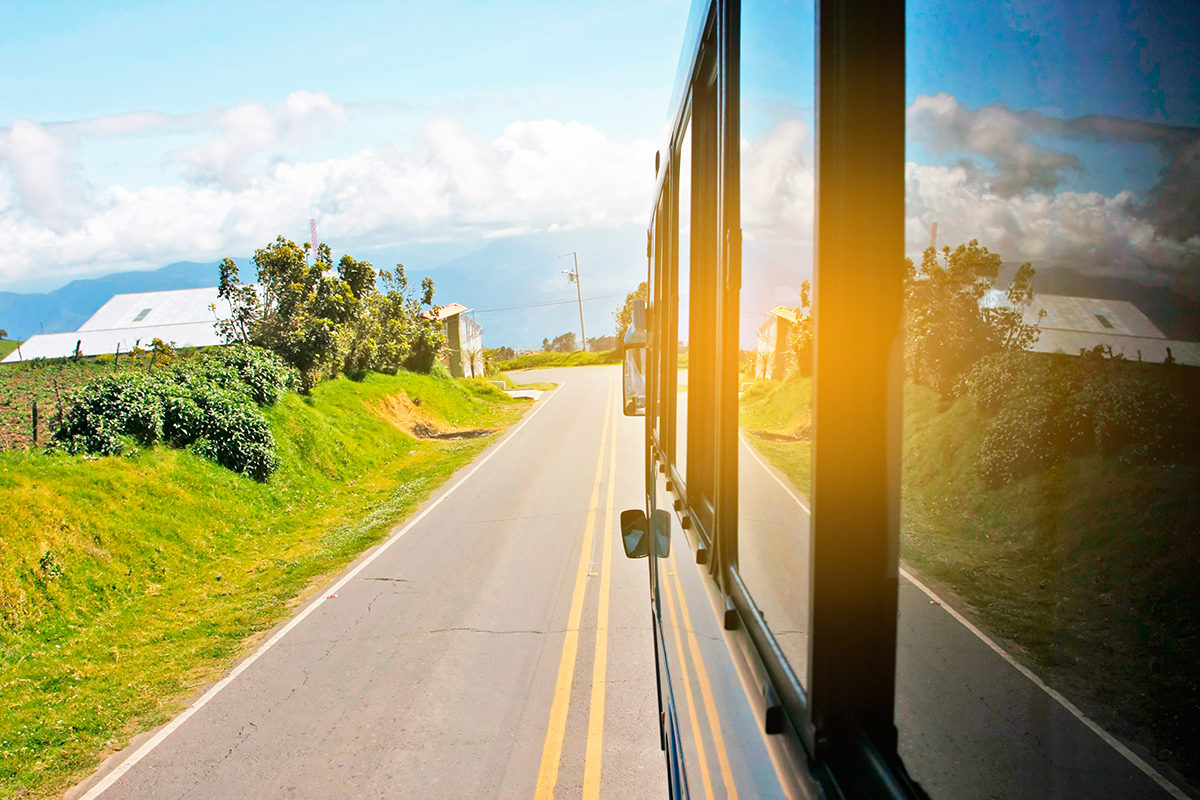 По горным дорогам Коста-Рики на автобусе